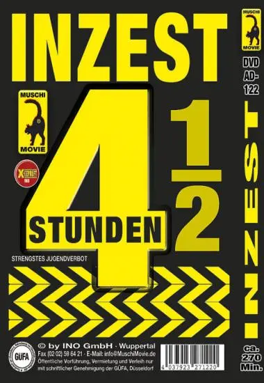 Inzest 4,5 Std. | Muschi | DVD(back cover)
