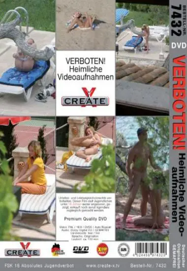 Verboten! | Create X | DVD(back cover)