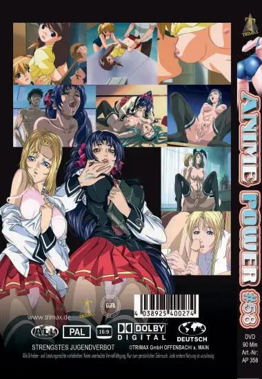 Anime Power # 58 | Trimax | DVD(back cover)