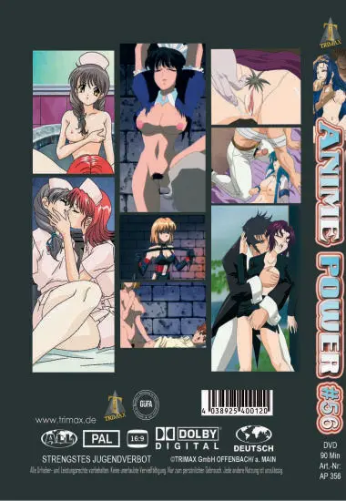 Anime Power # 56 | Trimax | DVD, Download, VOD(back cover)