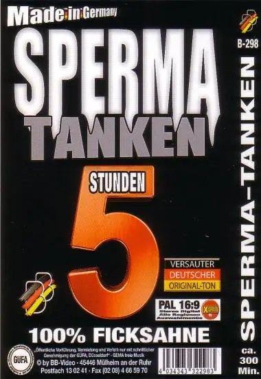 Sperma Tanken B-298 | BB-Video | DVD(back cover)