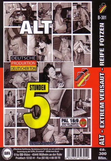 Alt - Extrem versaut - Reife Fotzen | BB-Video | DVD(back cover)