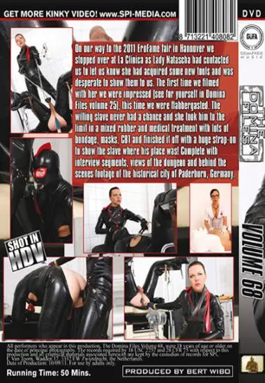 The Domina Files Volume 68(SPI Media P.)(back cover)