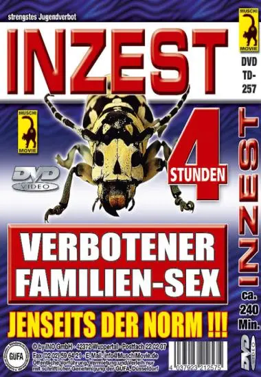Inzest - Jenseits der Norm !!! | Muschi | DVD(back cover)