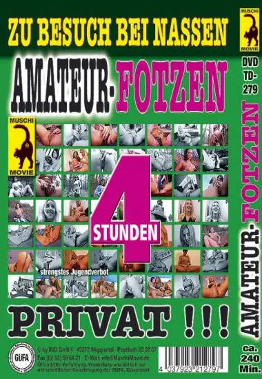 Amateur-Fotzen - Privat ! | Muschi | DVD(back cover)