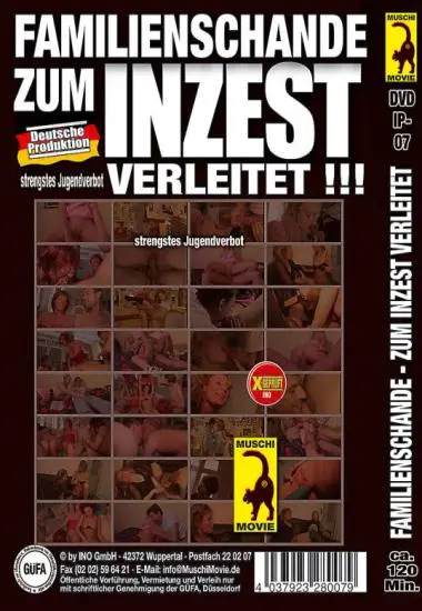 Familienschande - Zum Inzest verleitet(Muschi)(back cover)