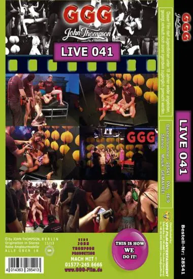 Live - Behind the Scenes 4 | GGG | DVD(back cover)