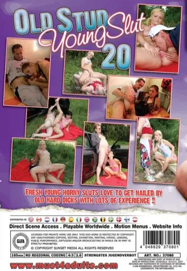 Old Stud Young Slut 20 | M4A | DVD, Download, VOD(back cover)