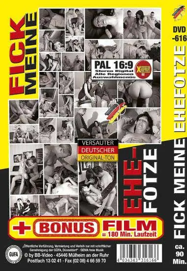 Fick meine Ehefotze | BB-Video | DVD, Download, VOD(back cover)