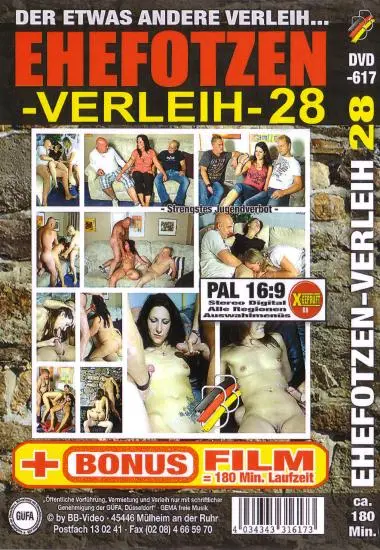 Ehefotzen Verleih 28(unknown) (Download available)(back cover)