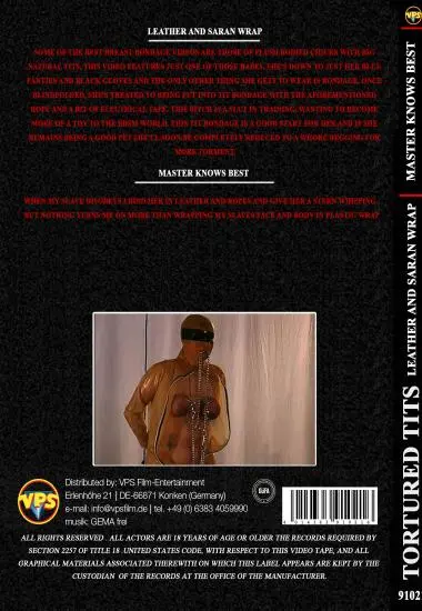 Tortured Tits 4 | Belrose | DVD(back cover)