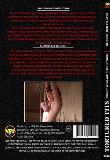 Tortured Tits 5 | Belrose | DVD(back cover)