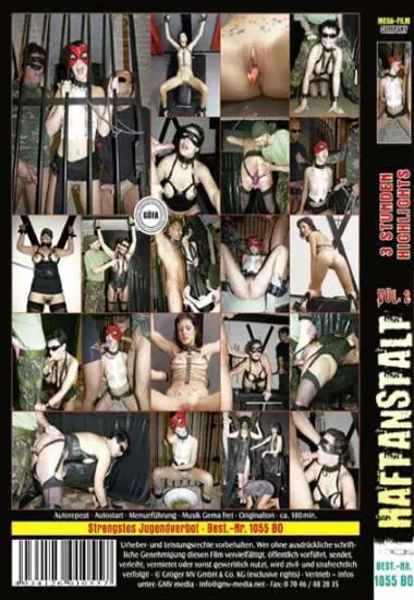 Haftanstalt Bizarre Vol.2 | Mega-Film/GMV | DVD, Download, VOD(back cover)