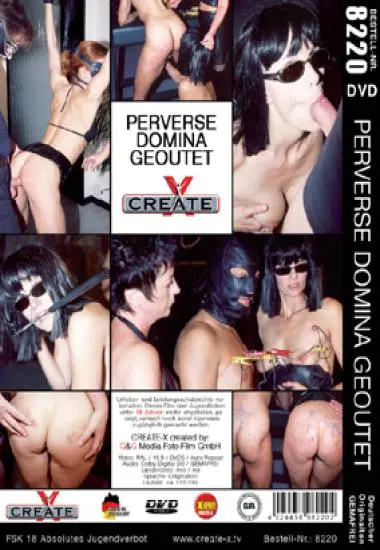 Perverse Domina geoutet | Create X | DVD(back cover)