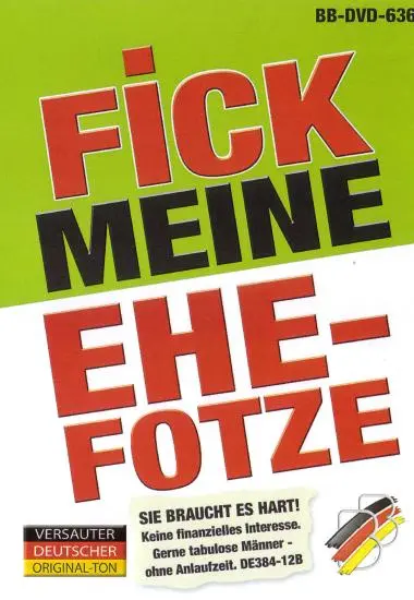 Fick Meine Ehefotzen DVD-636 | BB-Video | DVD, Download, VOD