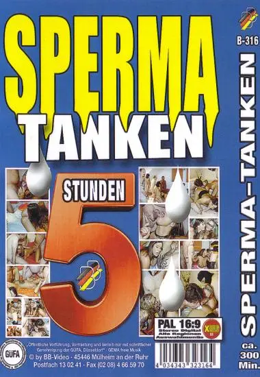 Sperma Tanken | BB-Video | DVD, Download, VOD(back cover)