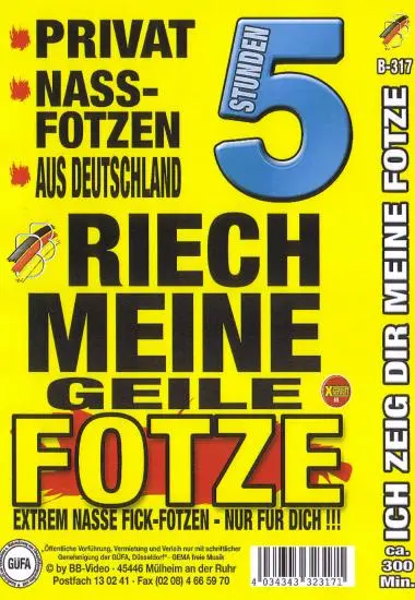 Ich zeig dir meine Fotze | BB-Video | DVD, Download, VOD(back cover)