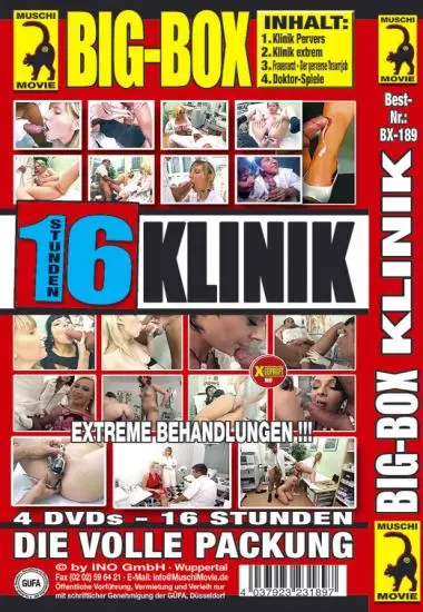Big-Box Klinik (4xDVDs)(Muschi) at sexvideoall.com(back cover)