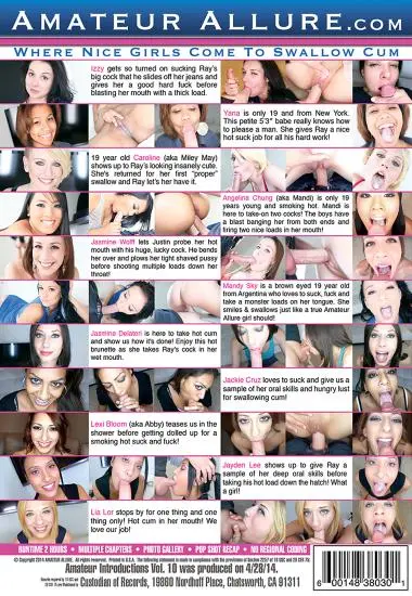 AMATEUR INTRODUCTION 10(AMATEUR ALLURE) at sexvideoall.com(back cover)