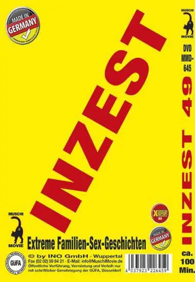 Inzest 49 | Muschi | DVD(back cover)