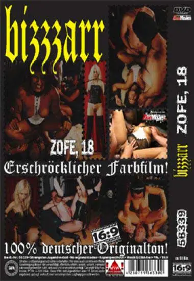 bizzzarr Zofe, 18 | FunMovies | DVD(back cover)