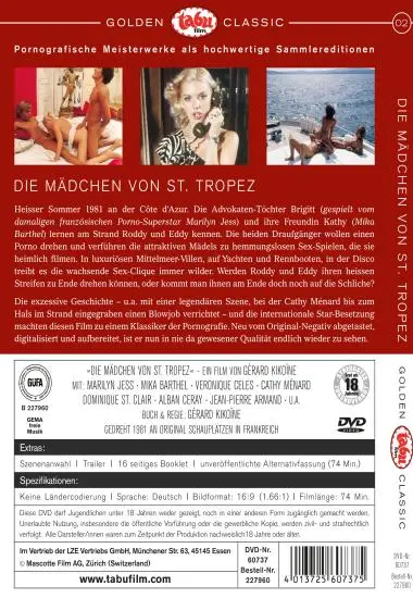 Die Mädchen von St. Tropez(Tabu) (Download available)(back cover)