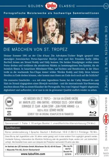 Die Mädchen von St. Tropez (Blu-ray)(Tabu)(back cover)