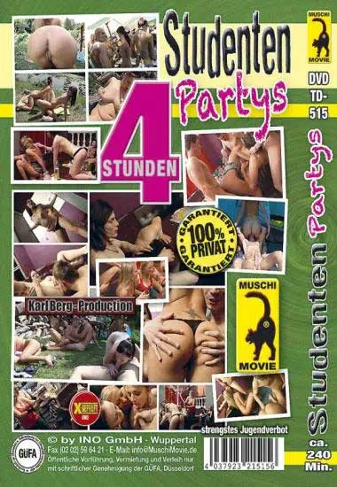 Studenten Partys 4 Std. | Muschi | DVD(back cover)