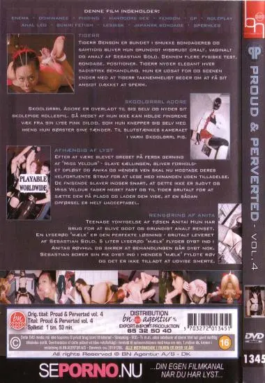 Proud and Perverted Vol.4 | BN-Agentur | Download, VOD(back cover)