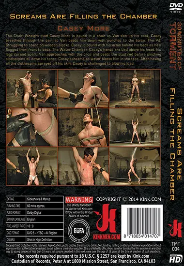 Screams Are Filling the Chamber(Kink.com)(back cover)