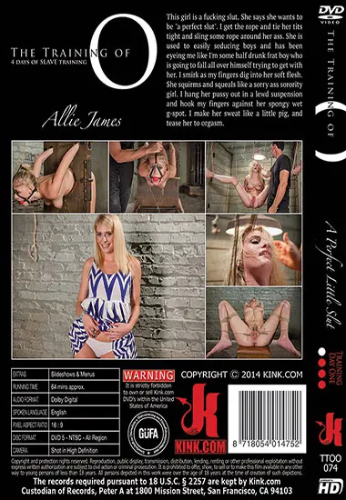 A Perfect Little Slut - Training Day One(Kink.com)(back cover)