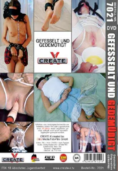 Gefesselt und gedemütigt | Create X | DVD(back cover)