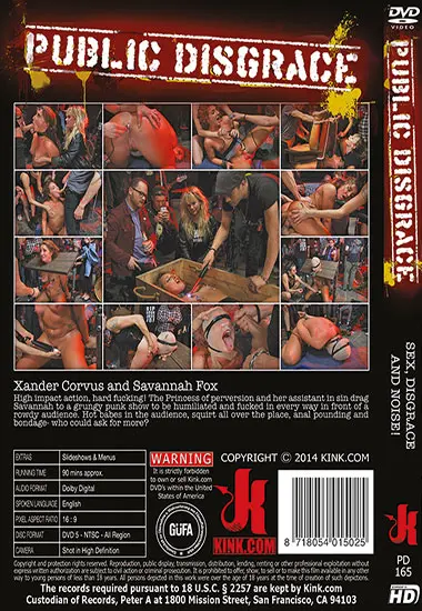 Sex, Disgrace and Noise!(Kink.com) at sexvideoall.com(back cover)