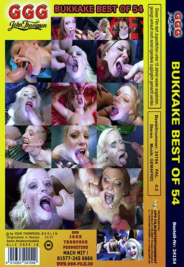 Bukkake Best of 54 | GGG | DVD(back cover)