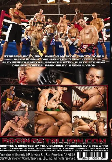 Brutal 01 (2xDVDs)(Raging Stallion) at sexvideoall.com(back cover)