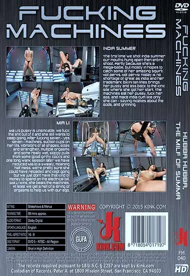 Hubba Hubba, the MILF of Summa(Kink.com)(back cover)