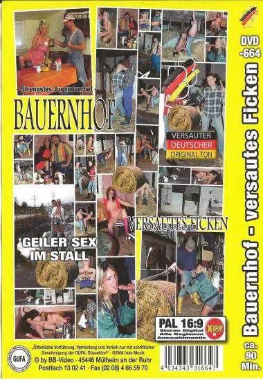 Bauernhof - versautes Ficken | BB-Video | DVD, Download, VOD(back cover)
