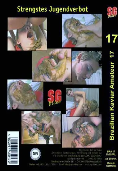 Brazilian Kaviar Amateur Vol. 17 | SG-Video | DVD(back cover)