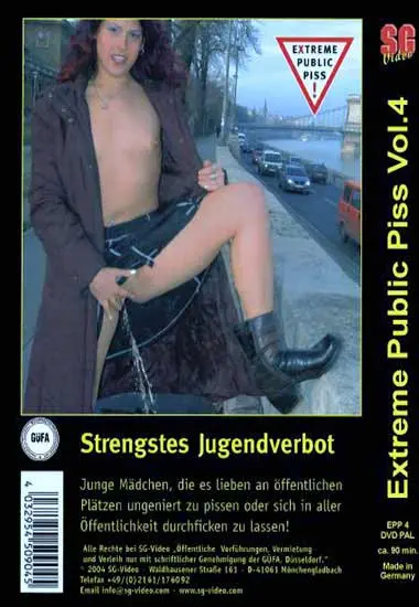 Extreme Public Piss Vol. 04 | SG-Video | DVD(back cover)