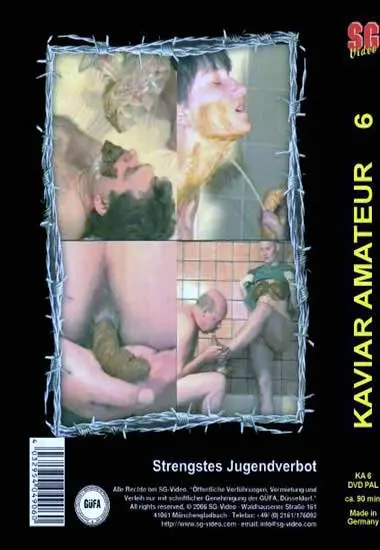 Kaviar Amateur 006 | SG-Video | DVD(back cover)