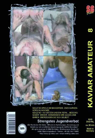 Kaviar Amateur 008 | SG-Video | DVD(back cover)