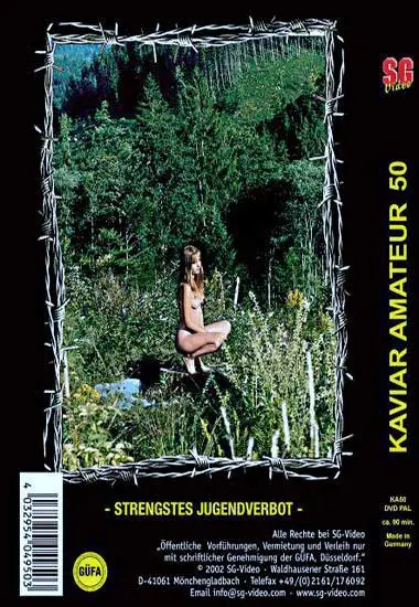 Kaviar Amateur 050 | SG-Video | DVD(back cover)