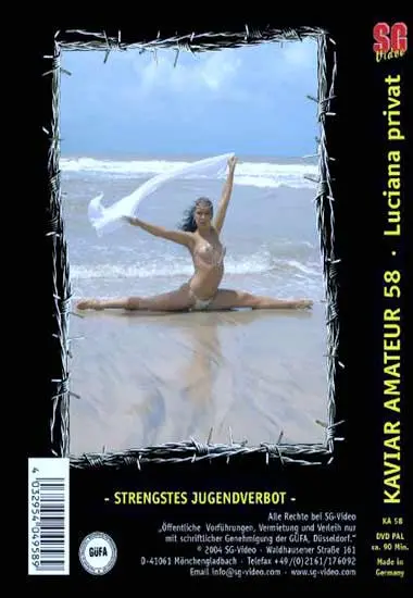 Kaviar Amateur 058 | SG-Video | DVD(back cover)