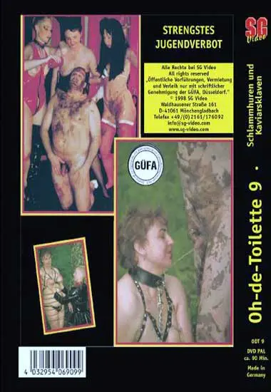 Oh-de-Toilette Vol. 09 | SG-Video | DVD(back cover)