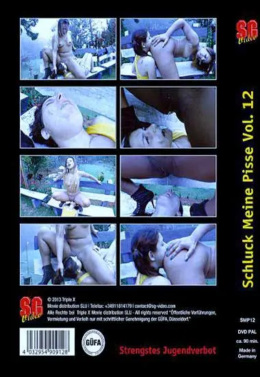 Schluck meine Pisse 12 | SG-Video | DVD(back cover)