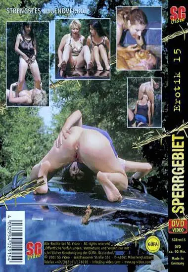 Sperrgebiet Erotik 15 | SG-Video | DVD(back cover)