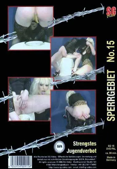 Sperrgebiet Vol. 15 | SG-Video | DVD(back cover)