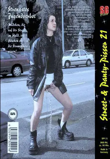 Street and Panty Pisser Vol. 21 | SG-Video | DVD(back cover)