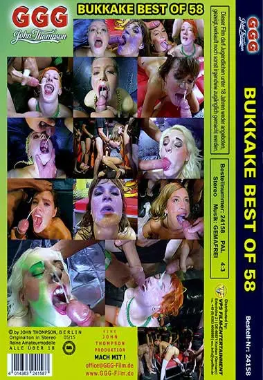 Bukkake Best Of 58 | GGG | DVD(back cover)
