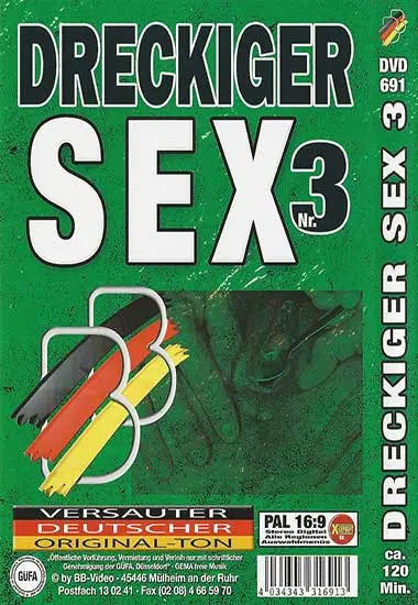 Dreckiger Sex 3 | BB-Video | DVD, Download, VOD(back cover)